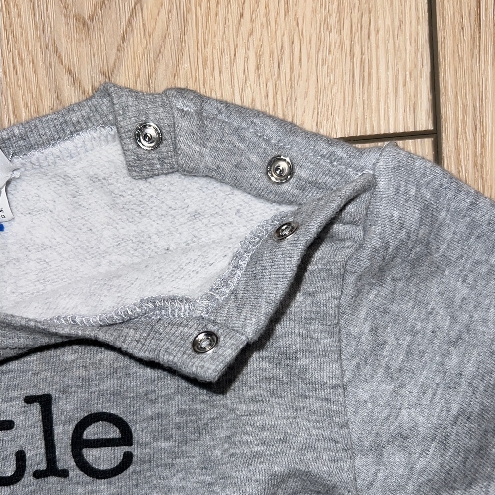 Little Human Kids Gray Sweatshirt - Picture 10 of 11